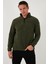 Slim Fit Yarım Fermuarlı Dik Yaka Polar Erkek Polar 5906003 4