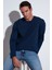Streç Pamuklu Regular Fit Bisiklet Yaka Sweat Erkek Sweat 5905725 1
