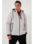 Regular Fit Çıkarılabilir Kapüşonlu Cepli Mont Erkek Mont 497ALBERT 1