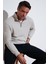 Pamuklu Regular Fit Yarım Fermuarlı Dik Yaka Sweat Erkek Sweat 5905716 2