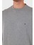 Pamuklu Logolu Regular Fit Bisiklet Yaka Sweat Erkek Sweat MW0MW37237 P91 4