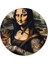 Mona Lisa Dövmeli Akarlı Duvar Saati 1