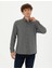 Erkek Gri Regular Fit Uzun Kollu Gömlek 50275625-VR024 1