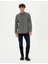 Erkek Gri Regular Fit Uzun Kollu Gömlek 50275625-VR024 4