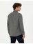 Erkek Gri Regular Fit Uzun Kollu Gömlek 50275625-VR024 5