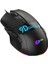 BYARS-MS130 Kablolu Rgb LED Aydınlatmalı 7200DPI 9 Makro Tuşlu 500hz Gaming Mouse Siyah Byarsbilişim 3