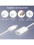 Usb-C (Type-C) - Light-Ning Çevirici Adaptörü USB Type-C Erkek - Light-Ning Dişi Tak-Çalıştır Şarj ve Veri Transferi TA33 2