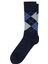 Erkek Erkek Bambu Karışımlı Lacivert Soket Desenli Çorap 50299924-200 2