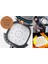 Beyaz Airfryer Pişirme Kağıdı 50 Adet Delikli Kare Air Fryer Kağıt, Philips Xiaomi Tefal ve Tüm Modeller ile Uyumlu, Delikli Airfryer Pişirme Matı, Delikli Pişirme Kağıdı, Tek Kullanımlık 1