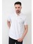 John Borners Erkek Beyaz Polo Yaka T-shirt Pamuklu Serin Tutan Regular Fit 2061 1