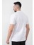 John Borners Erkek Beyaz Polo Yaka T-shirt Pamuklu Serin Tutan Regular Fit 2061 3