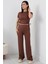 Yan Büzgülü Crop Ikili Takım 6775 4