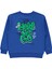 Erkek Çocuk Sweatshirt 6-9 Yaş Saks Mavisi 2