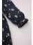 Kız Bebek Çiçekli Uzun Kollu Yakası Fırfırlı Twill Elbise D5633A524WN 3