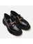 01AYH297650A100 SIYAH Kadın Loafer 2