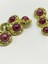 Vintage Serisi Düğme Seti / 2,5 cm 6 Lı Set (Gold - Bordo) 4