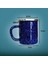 Emaye Kupa Kampçı Kupası Retro Kupa Lacivet 350 ml 8 cm 4