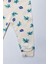2411 3-12 Ay Unisex Yaprak Baskılı Pijama Takım 4