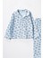 0051 9-12 Yaş Yakalı Yıldızlı Unisex Pijama Takım 2