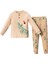 7013 1-4 Yaş Papağan Baskılı Pijama Takım 1