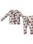 1069 6-18 Ay Minnie Baskılı Düğmeli Pijama Takım 1