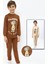 5062 8-10 Yaş Pajamas All Day Baskılı Erkek Pijama Takımı 2