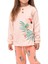7014 4-7 Yaş Papağan Baskılı Pijama Takım 2