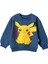 30424 3-7 Yaş Pokemon Baskılı Erkek Sweat 1