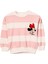 24415 2-5 Yaş Kız Minnie Mouse Baskılı Çizgili 2li Takım 2