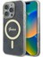 Apple iPhone 16 Pro Uyumlu Kılıf Guess Orjinal Lisanslı Magsafe Şarj Özellikli Yazı Logo 4g Desenli Siyah 1
