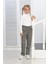 3033 9-13 Yaş Kemerli Cepli Pantolon 5