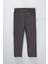 8334 6-10 Yaş Erkek Beli Lastikli Füme Okul Pantolonu 1