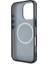 Apple iPhone 16 Pro Kılıf Guess Orjinal Lisanslı Magsafe Özellik Iml Peony ve 4g Desen Klasik Logolu Siyah 4