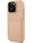 Apple iPhone 16 Pro Uyumlu Kılıf Orjinal Lisanslı Kl Desenli Kartlıklı Monogram Kahverengi 2