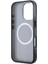 Apple iPhone 16 Pro Max Kılıf Lacoste Lisanslı Magsafe Özellik Iml Baskı Timsah Logolu Monogram Siyah 4