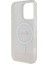 Apple iPhone 16 Pro Uyumlu Kılıf Guess Orjinal Lisanslı Magsafe Şarj Özellikli Yazı Logo 4g Desenli Pembe 4
