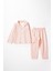 0053 5-8 Yaş Çiçek Desenli Pijama Takım 1