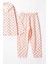 0053 5-8 Yaş Çiçek Desenli Pijama Takım 3