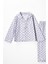 0053 5-8 Yaş Çiçek Desenli Pijama Takım 2