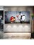 Super Mario ve Mantarı Banksy Dekor Nostaljik Oyun Karakteri Enine Yatay Kanvas Tablo 1
