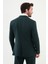 Düz Haki Slim Fit Mono Yaka Klasik Erkek Takım Elbise 5