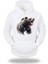 Kızgın Ayı Görselli Kapşonlu Unisex Sweatshirt 947 1