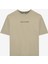 M Graphic Tee Heavy Weight Oversize T-Shirt Erkek Gri Tshirt S242134-013 1