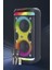 BTS-1993 Siyah Rgb Ledli Mikrofonlu Kumandalı Bluetooth Hoparlör Parti Speaker 2