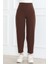 Havuç Kesim Pantolon 1242 - Kahve 4