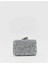 Juliet Gümüş Doğal Taşlı Clutch Abiye Portföy Çanta 3