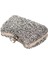 Belinda Gümüş Kristal Taş Kapama Clutch Abiye Portföy Çanta 3