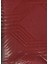 Battaniye Trendy Art Deco Bordo Çift Kişilik(Y) 1