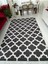 Modern Desen Ipek Kadife Lastikli Halı Örtüsü/Kılıfı 4m2-160x230 4