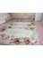 Gelincik Model Lastikli Kadife Halı Örtüsü 4m2-160x230 5